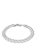 Hoxton London flat curb bracelet - British product