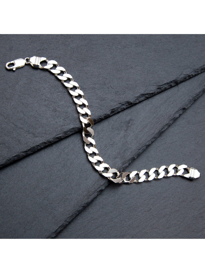 Hoxton London flat curb bracelet - British product