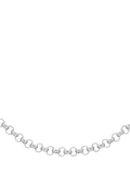 Hoxton London men's round belcher chain necklace 51cm, UK version
