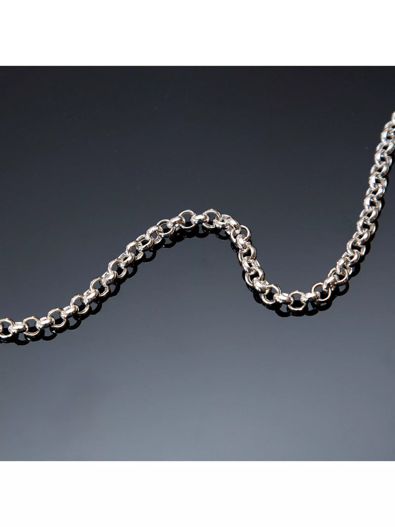 Hoxton London men's round belcher chain necklace 51cm, UK version