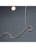 Hoxton London sterling silver box chain necklace (British brand)