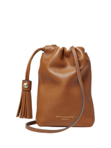 John Lewis Aspinal of London Soho Pebble Leather Crossbody Pouch Bag- Buy online at McGrocer