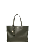 Aspinal of London Hudson Small Grain Milled Pebble Leather Oversized Tote Bag