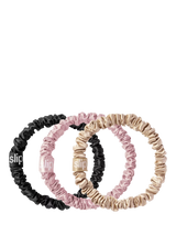 John Lewis Slip Pure Silk Skinny Scrunchies, Pack of 3- Buy online at McGrocer