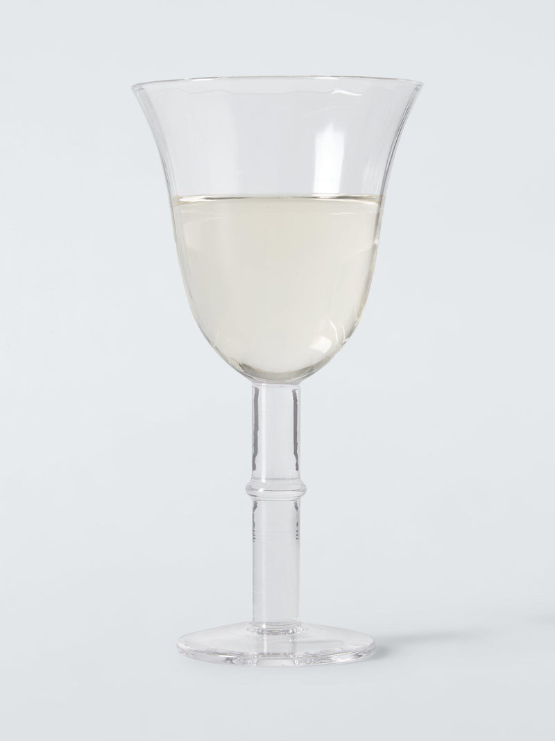 John Lewis vintage wine glass 190ml clear, UK version