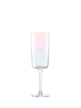 John Lewis LSA International Iridescence Champagne Flute, Set of 2, 210ml- Buy online at McGrocer