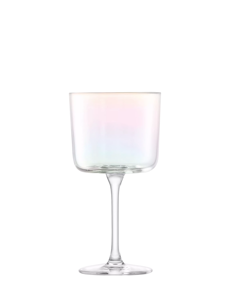 LSA International iridescent wine glasses 250ml - British product