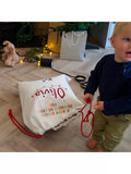 Solesmith Christmas Reindeer Personalised Toy Sack Multi 68x59cm (British brand)
