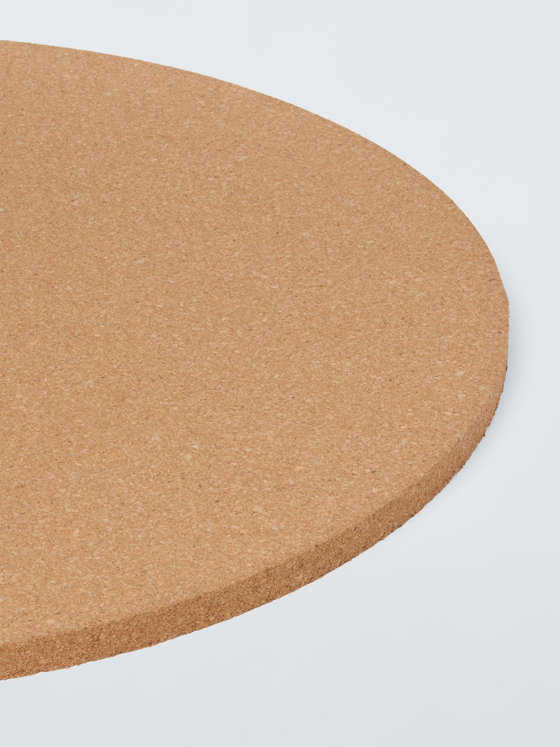 John Lewis Round Cork Placemat Set of 4 Natural, imported from the UK