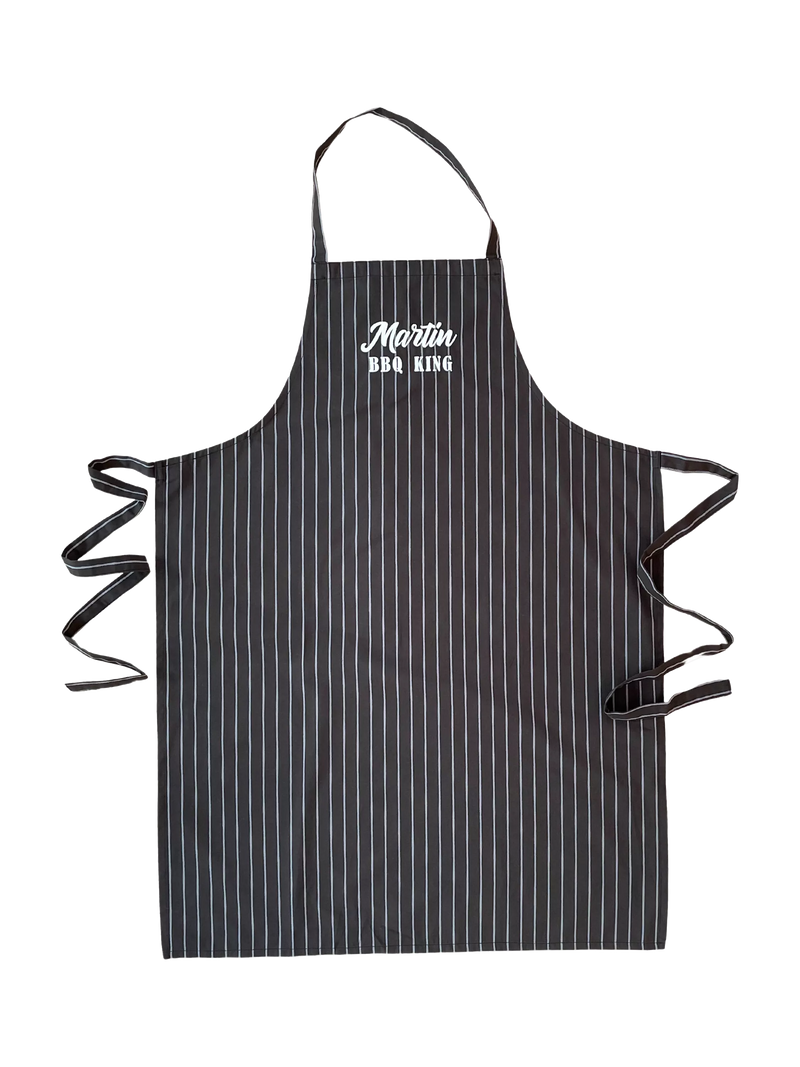 Solesmith BBQ King/Queen Personalised Apron One Size (British brand)