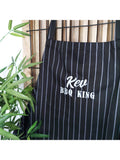 Solesmith BBQ King/Queen Personalised Apron One Size (British brand)
