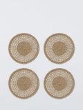 John Lewis woven seagrass round placemats set of 4, UK version