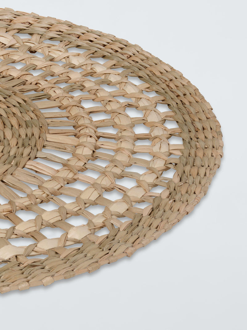 John Lewis woven seagrass round placemats set of 4, UK version