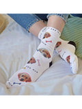 Solesmith personalised dog photo socks multicolour, imported from the UK