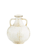 Nkuku Anjuna small decorative ceramic jug in white (British brand)