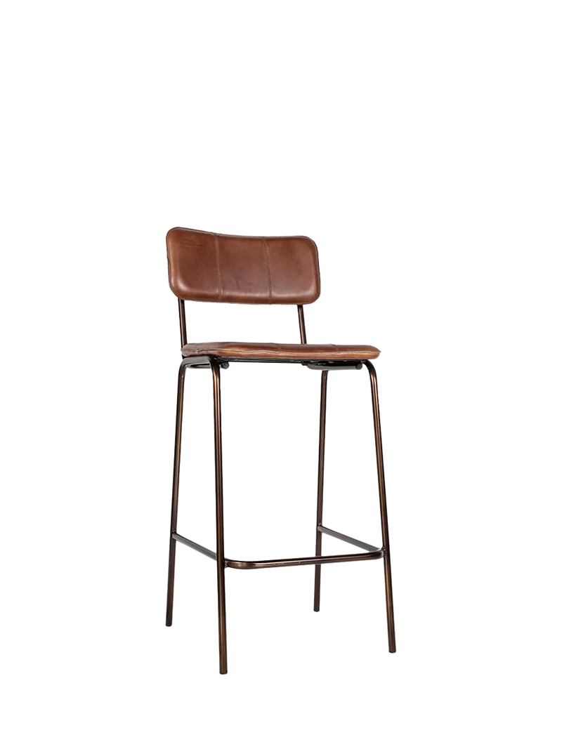 nkuku Ukari Leather Counter Chair