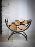 Garden Trading Classic Log Holder small wrought iron - British product