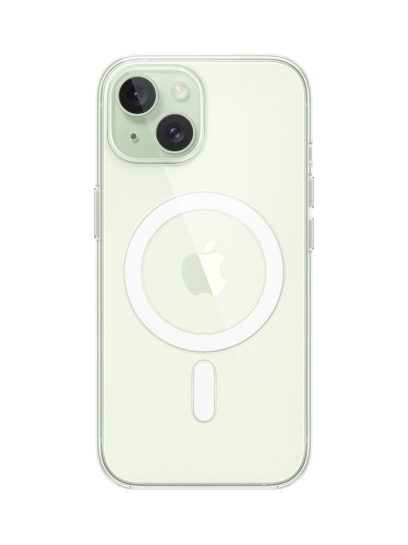 Apple clear case with MagSafe for iPhone 15, UK version