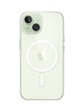 Apple clear case with MagSafe for iPhone 15, UK version
