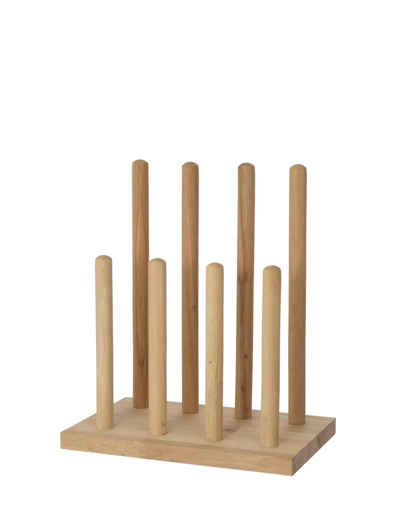 Garden Trading natural oak Hambledon welly boot stand, UK version