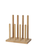 Garden Trading natural oak Hambledon welly boot stand, UK version