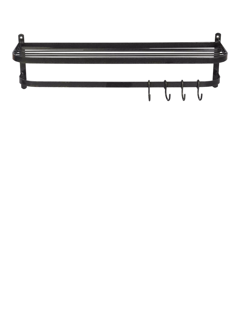 Garden Trading Farringdon luggage rack dark grey, imported from the UK