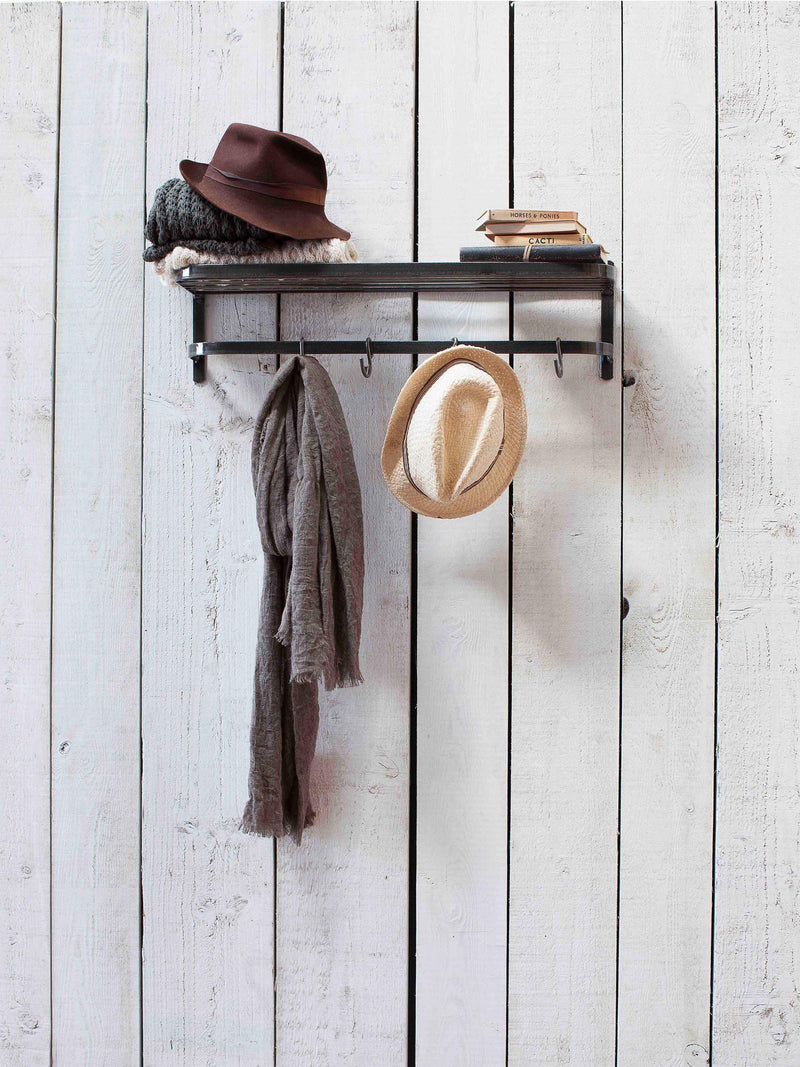 Garden Trading Farringdon luggage rack dark grey, imported from the UK