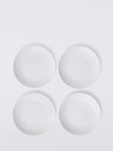John Lewis John Lewis Porcelain Coupe Side Plates, Set of 4- Buy online at McGrocer