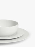 John Lewis Dine Rim Porcelain dinnerware set 12 piece, UK version