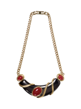 John Lewis Eclectica Pre-Loved Monet Bib Statement Necklace 46cm- Buy online at McGrocer