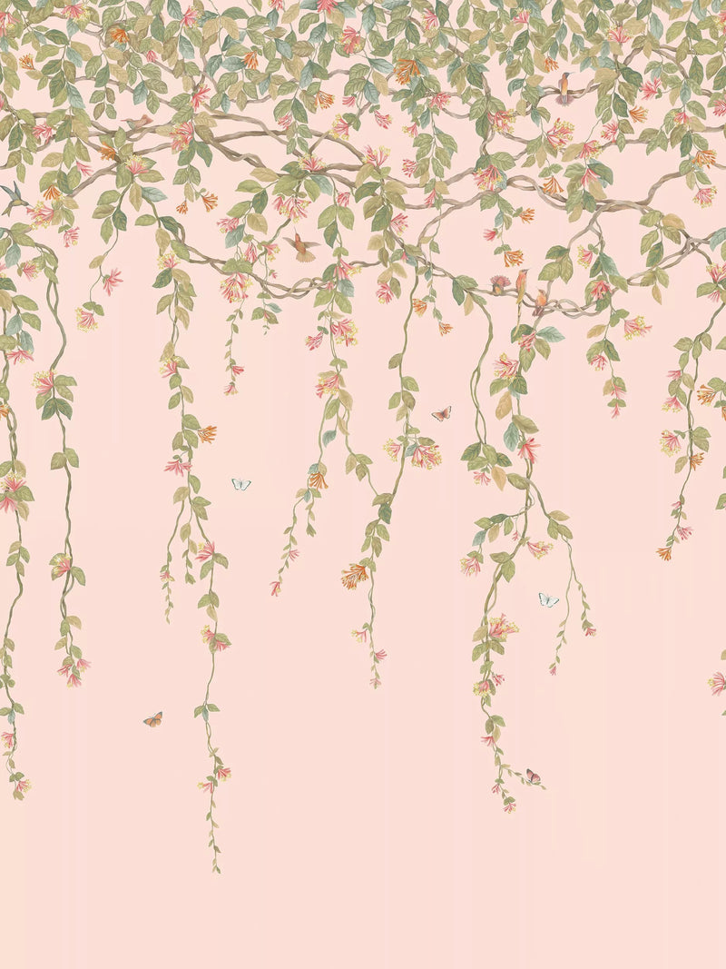 Cole & Son Kolibris Flora Tapetenpaneel 2,1 m