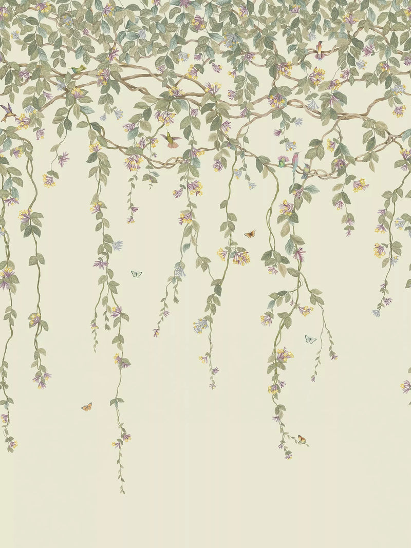 Cole & Son Kolibris Flora Tapetenpaneel 2,1 m
