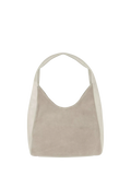 Apatchy London Henry suede and leather hobo bag - British product