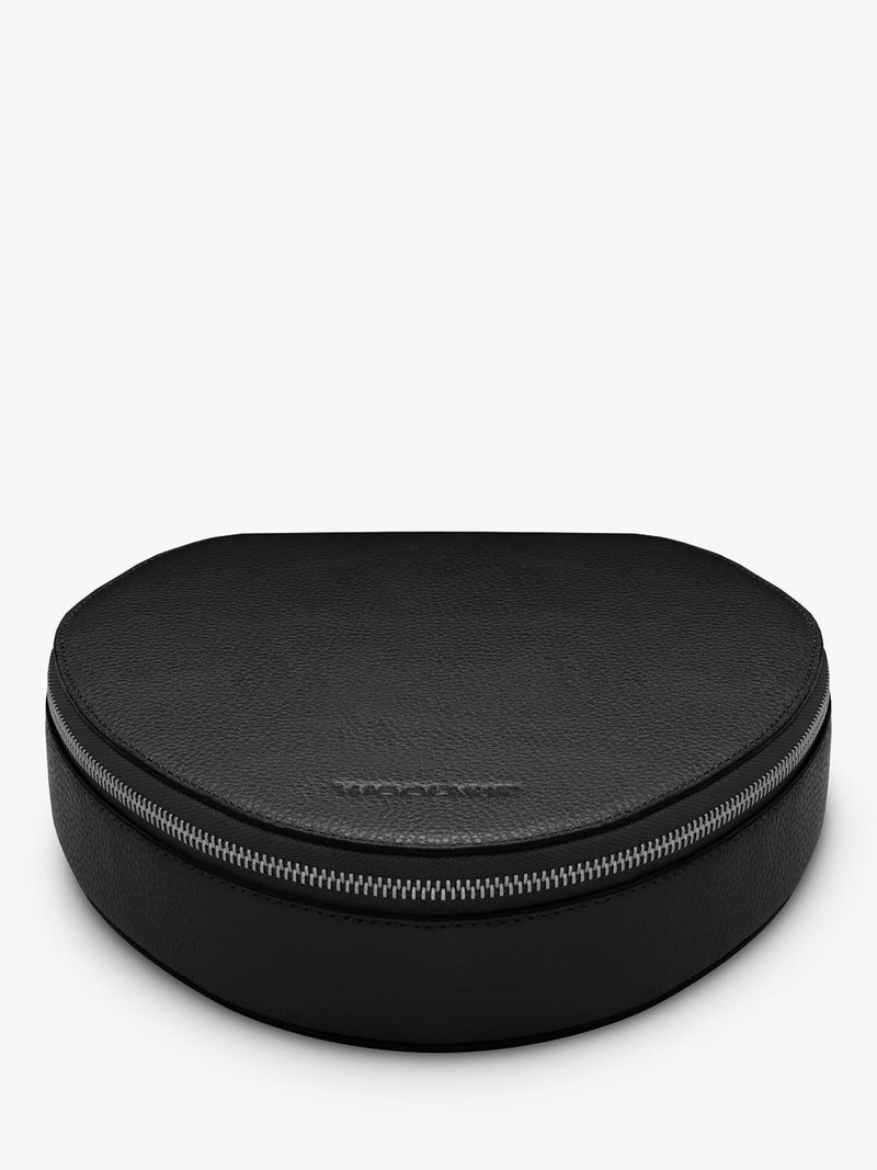 WOOLNUT leather case for AirPods Max in Black, UK version