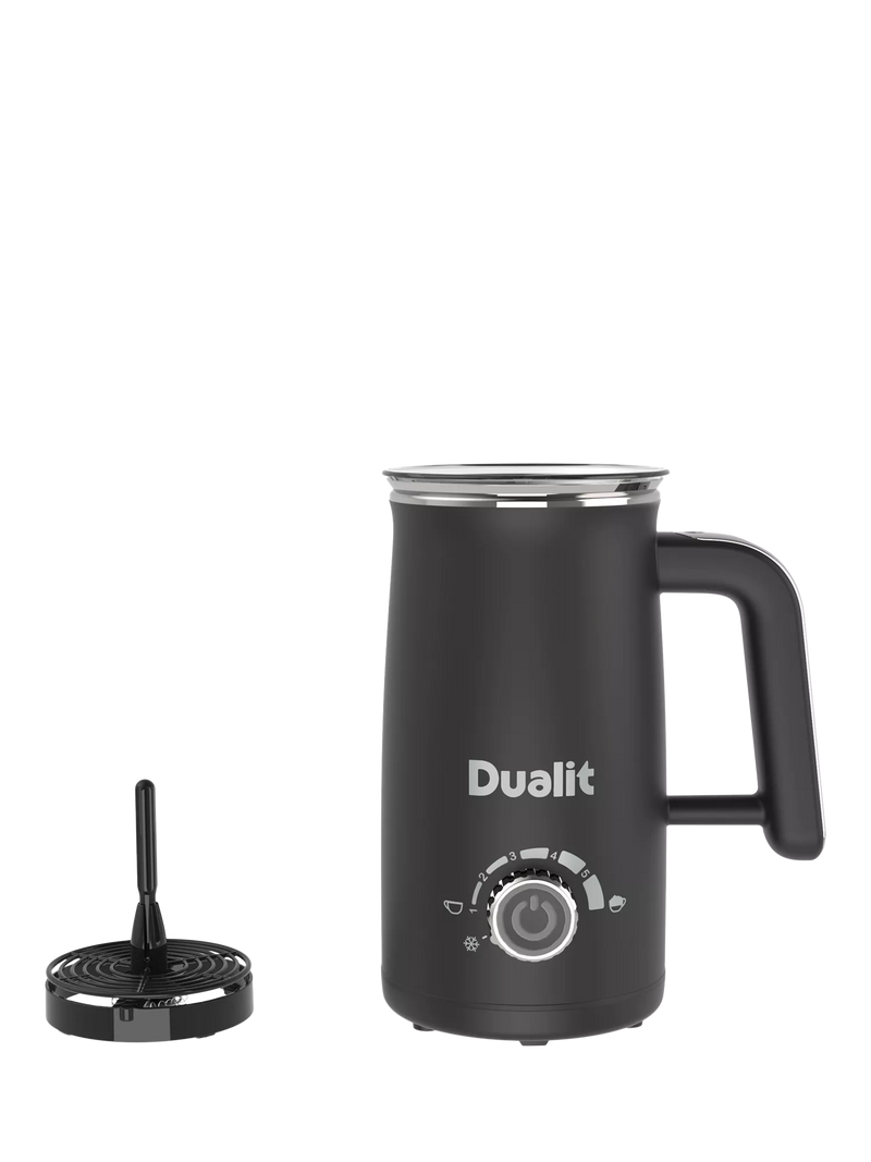Dualit Milk Frother Max black kitchen appliance, UK version
