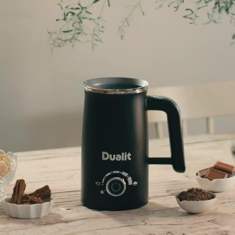 Dualit Milk Frother Max black kitchen appliance, UK version