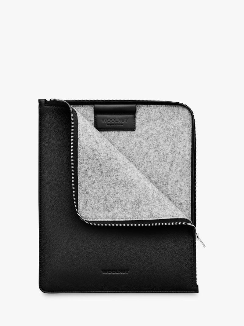WOOLNUT Leder-Folio für 13-Zoll iPad (britische Marke)