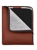 John Lewis WOOLNUT Leather Folio for 13-inch iPad Air and iPad Pro- Buy online at McGrocer