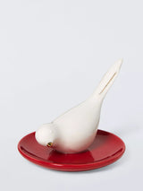John Lewis John Lewis Archive Bird Ring Holder, Red- Buy online at McGrocer