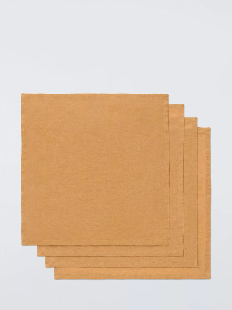 John Lewis Cotton Linen Blend Napkins Set of 4