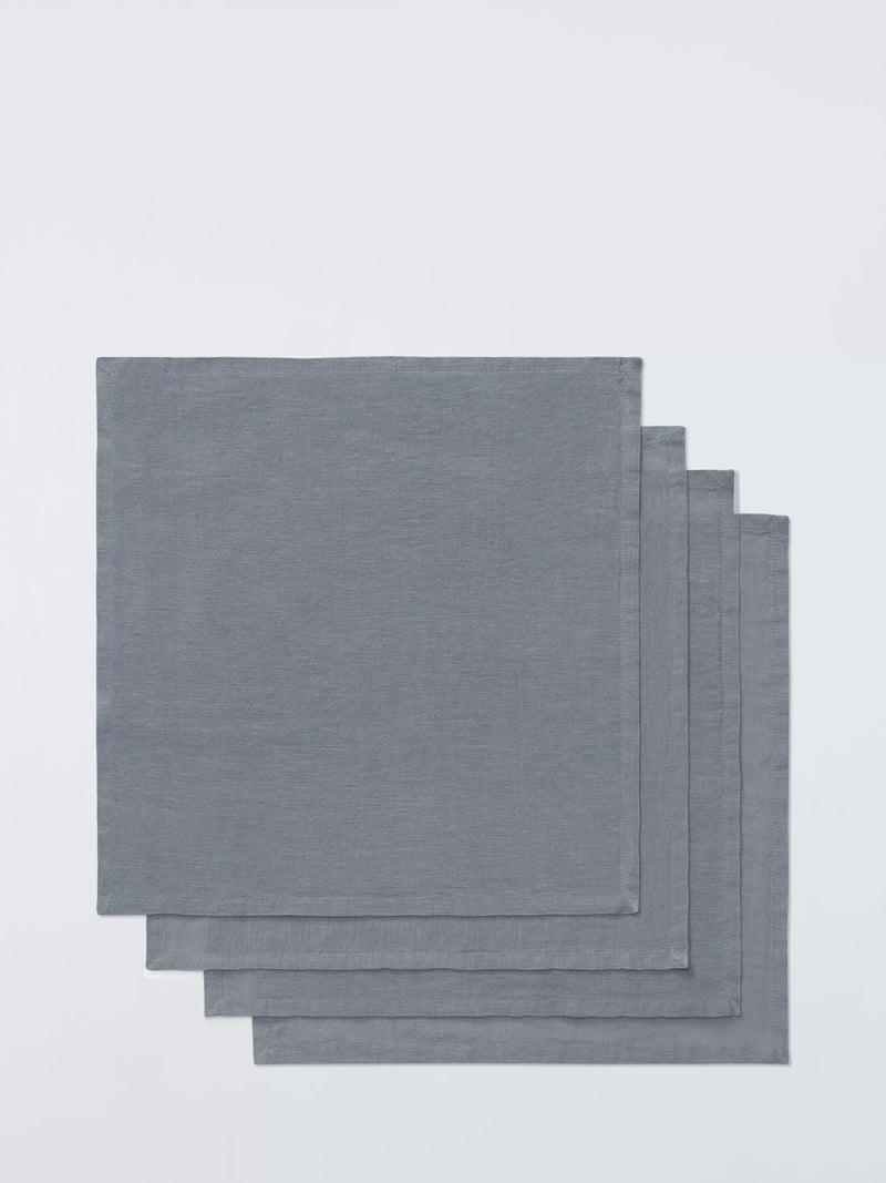 John Lewis Cotton Linen Blend Napkins Set of 4