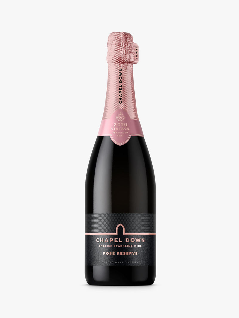Chapel Down Rosé Reserve 2021 English sparkling wine 75cl - British product