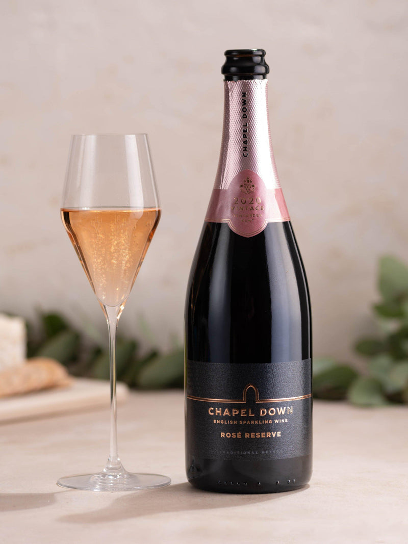 Chapel Down Rosé Reserve 2021 English sparkling wine 75cl - British product