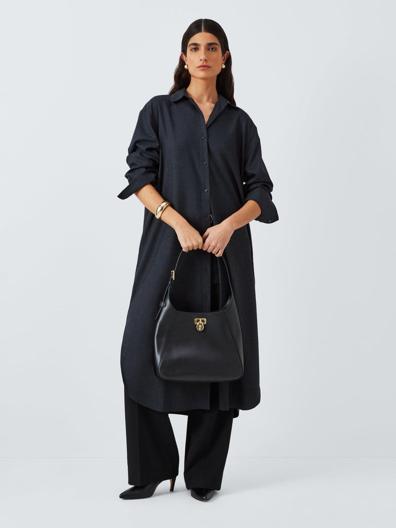 Lauren Ralph Lauren large leather crossbody bag - British product