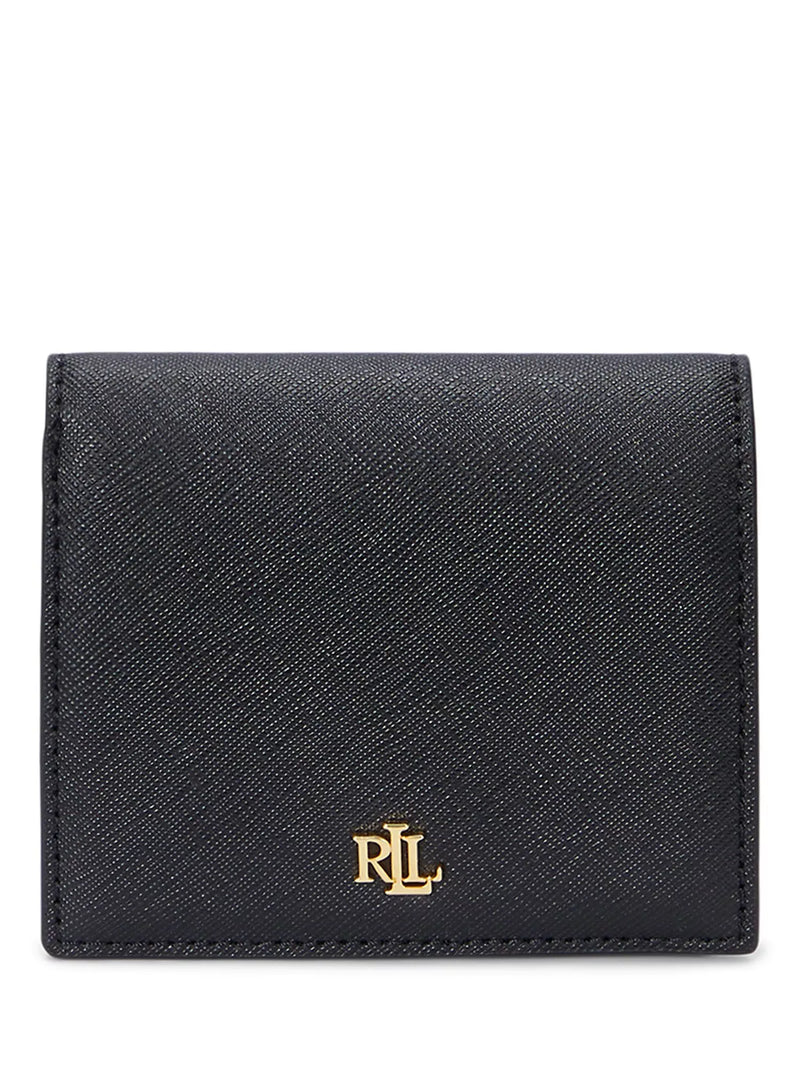 Ralph Lauren Leder Brieftasche genarbt Bi-Fold, UK Version
