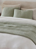 West Elm Reflections Cotton Matelasse Bedspread Super King (British brand)