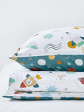 John Lewis kids space duvet set single pillowcase, imported from the UK