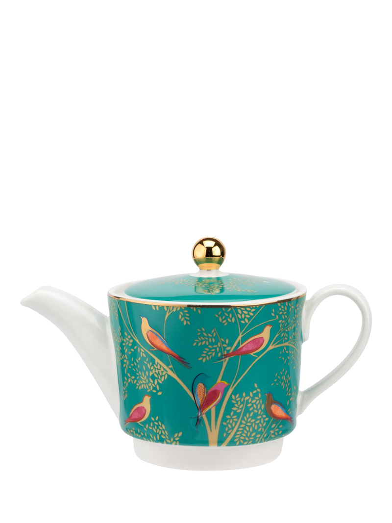Sara Miller Chelsea Collection tea for one set fine china 350ml green, UK version