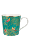 Sara Miller Chelsea Collection tea for one set fine china 350ml green, UK version