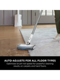 Shark cordless vacuum cleaner in White, Navy and Brass, imported from the UK